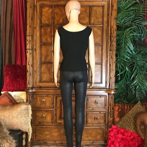 Kasper Microfiber Scoop Neck Classic Shell - Picture 3 of 10